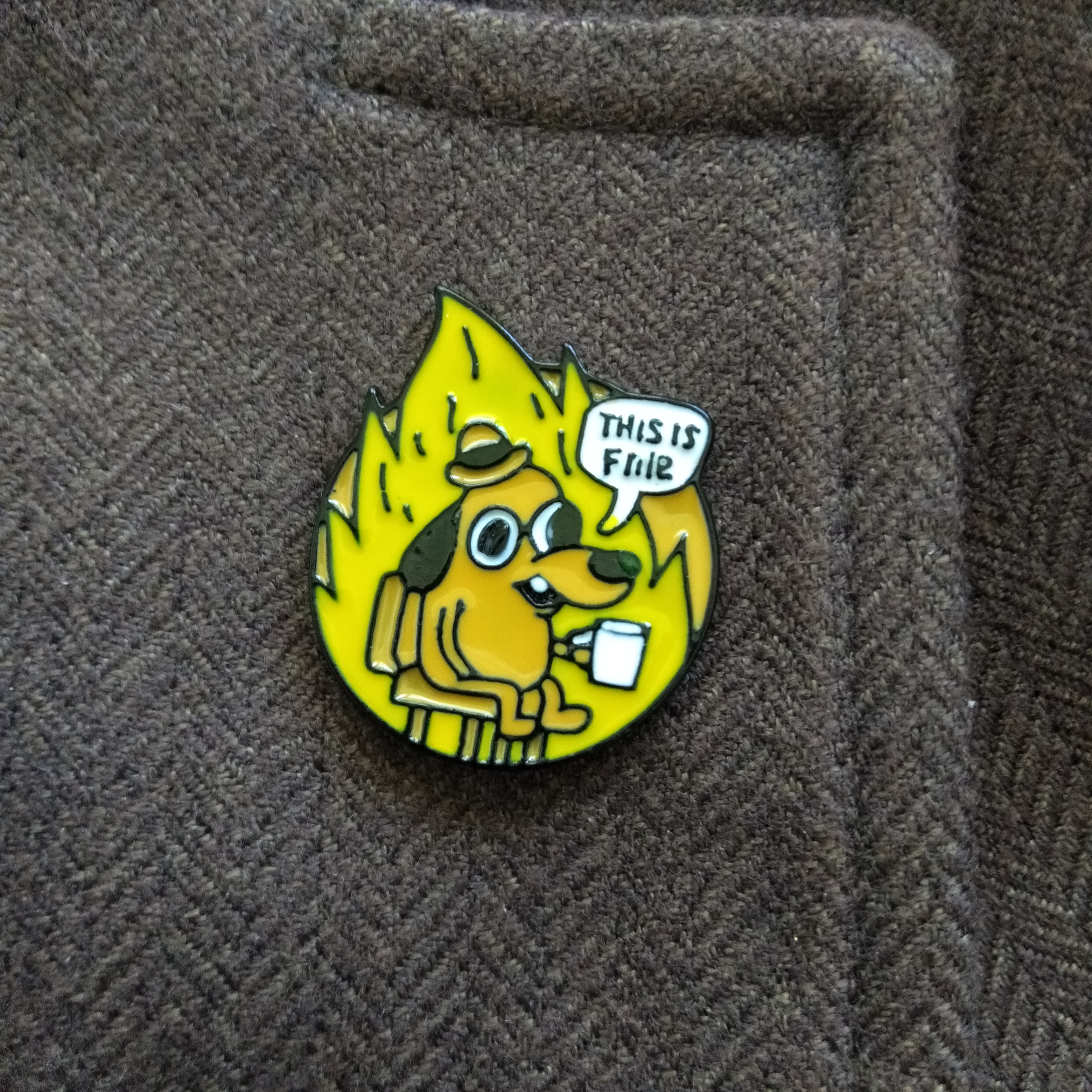 this is fine pin